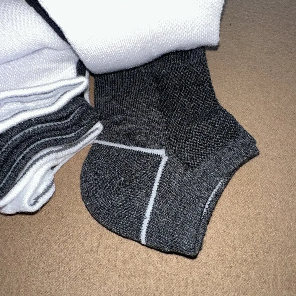 Reebok MEN'S SOCKS LOW CUT PERFORMANCE TRAINING 6-Pack SHOE SIZE 6-12.5